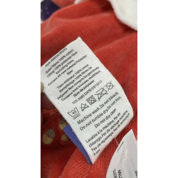 New Tikiri Fox baby lovey Blanket Toy Goodnight Wildwood Comforter Teething - Picture 7 of 9